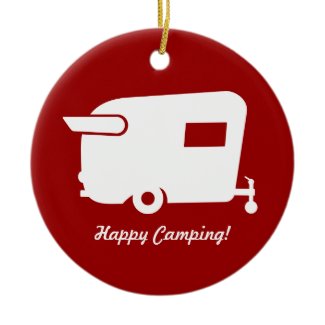 Vintage Shasta Camper Christmas Ornament ornament