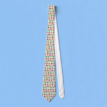 Vintage Shasta Trailer Pop Art Necktie