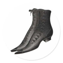 Vintage Shoe 3 stickers
