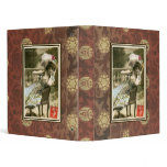 Vintage Show Girl 3 Ring Binder