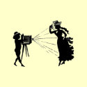 Vintage Silhouette Photographer print