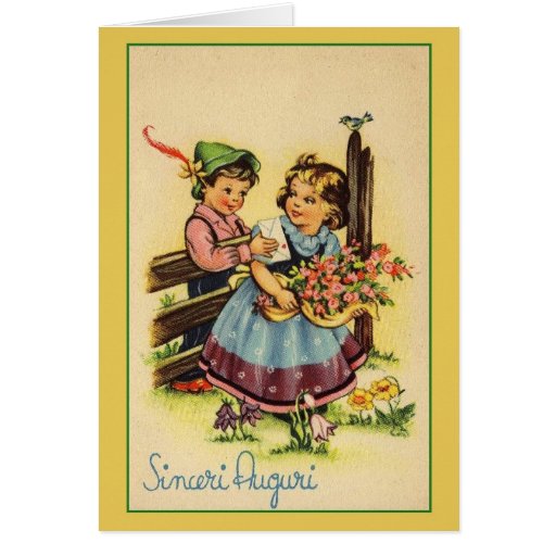 Happy Birthday In Italian Cards, Happy Birthday In Italian Card