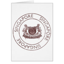 Vintage Singapore Card