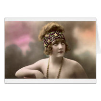 Vintage *Sitting Beauty* cards by ArtisticFootprints Vintage *Sitting Beauty* cards