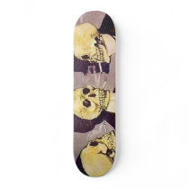Vintage Skeletons Custom Skateboard