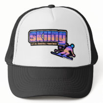 Vintage Ski Style Dark hats