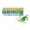 Vintage Ski Style stickers by Anotherfort Vintage Ski Style stickers