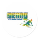 Vintage Ski Style stickers by Anotherfort Vintage Ski Style stickers