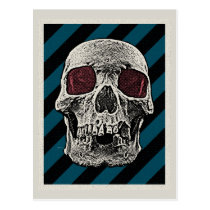 Vintage Skull postcards