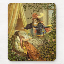 Vintage Sleeping Beauty by Carl Offterdinger Mousepads