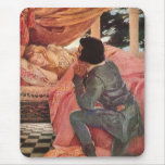 Vintage Sleeping Beauty by Jessie Willcox Smith Mousepads