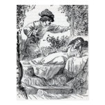 Vintage Sleeping Beauty Postcard