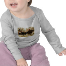 Vintage Sleigh Ride Tshirts