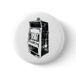 Vintage Slot Machine Button