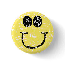 Vintage Smiley Button buttons