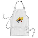 Vintage Smoking Skull with Hat Tattoo Art aprons by vintagegiftmall Vintage Smoking Skull with Hat Tattoo Art aprons
