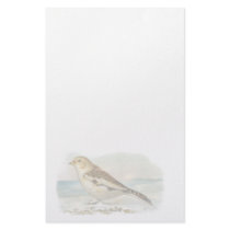 Vintage Snow Bunting Stationery