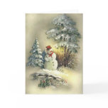 Vintage Snowman