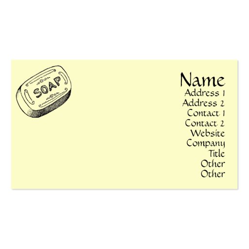 447+ Soap Business Cards and Soap Business Card Templates Zazzle