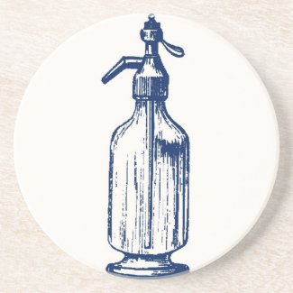 Vintage Soda Siphon Coaster coaster