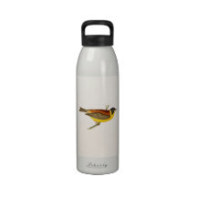 Vintage Song Bird Illustration - 1800's Birds Drinking Bottles
