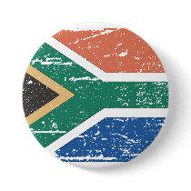 Vintage South Africa Flag Pinback Buttons