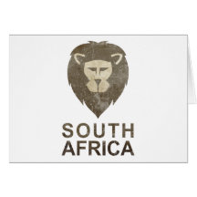 Vintage South Africa Greeting Card