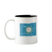 Vintage SOUTH DAKOTA Flag Coffee Mug