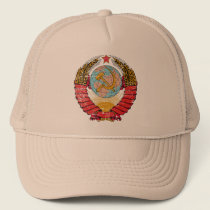 Vintage Soviet Union Trucker Hat hats