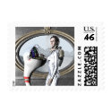 vintage spacegirl postage