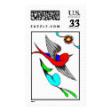 Vintage Sparrow postage by CrazyGear Vintage Sparrow postage