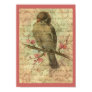 Vintage Sparrow Poster