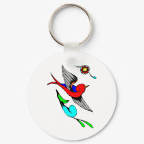 Vintage Sparrow Tattoo keychains by CrazyGear Vintage Sparrow Tattoo keychains