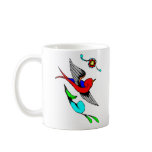 Vintage Sparrow Tattoo mugs