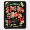 Vintage Spookshow Mouse Pad mousepads