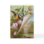 Vintage Spring Birthday Card