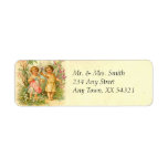 Vintage Spring Cherubs Custom Return Address Labels