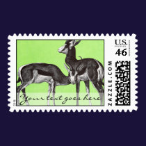 Vintage Springbok Postage stamps