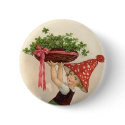 Vintage St. Patrick's Day Button button