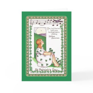 Vintage St Patrick's Day card