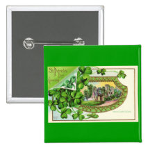 Vintage St Patricks Day Pins