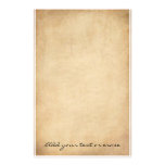 Vintage Stained Stationery Paper 3