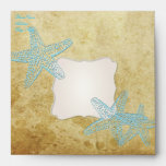 Vintage Starfish Envelope