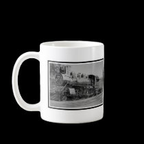 Vintage Steam Engine mugs