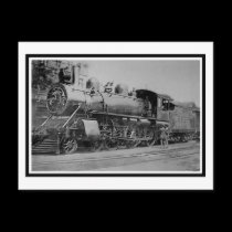 Vintage Steam Engine postcards