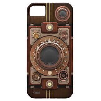Vintage Steampunk Camera #1B Iphone 5 Cover