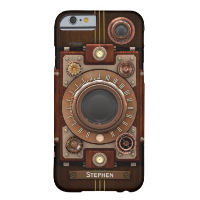 Vintage Steampunk Camera #1C iPhone 6/6S Case