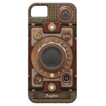 Vintage Steampunk Camera #1E (De Luxe!) iPhone 5 Cover