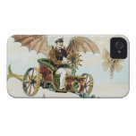 vintage steampunk flying machines art iphone 4 case-mate case