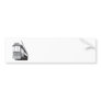 Vintage Streetcar Tram Train Bumper Stickers